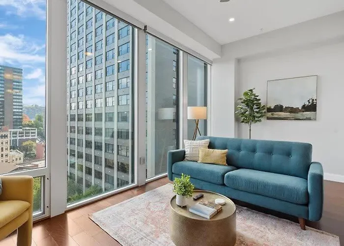 Cozysuites Trendy 1br Ppg Paints Arena Pitts Apartment *